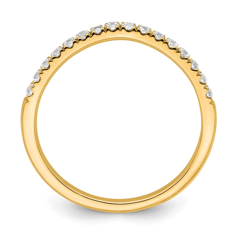 True Origin 14K Gelbgold Set aus zwei kompletten Eheringen mit 0,5 ct. im Labor gezüchteten Diamanten VS+ F+