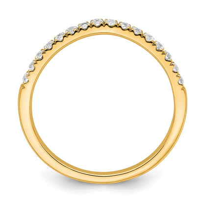 True Origin 14K Gelbgold Set aus zwei kompletten Eheringen mit 0,5 ct. im Labor gezüchteten Diamanten VS+ F+