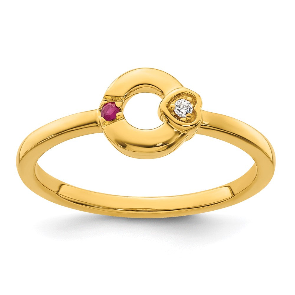 14K Weißgold Ehering mit 11 Diamanten in Kanalfassung, 0,99 ct. Gesamtgewicht
