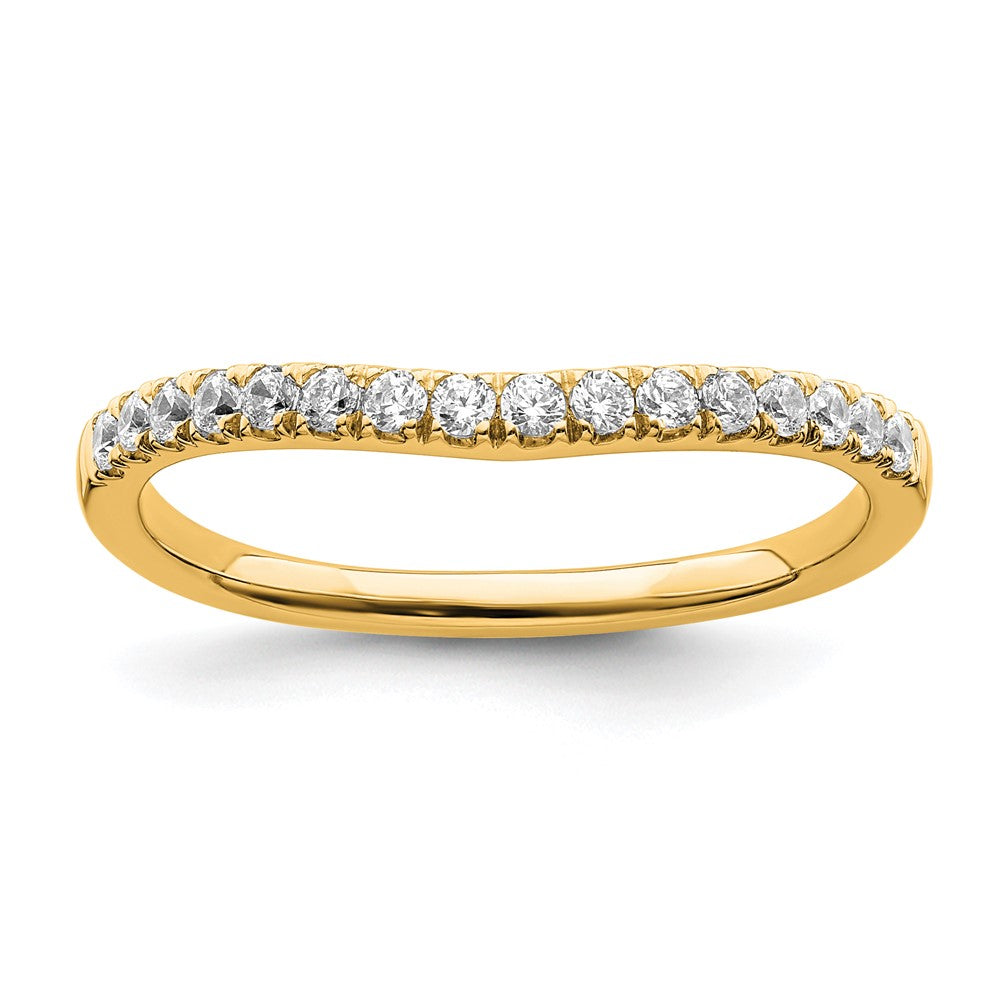 True Origin 14K Gelbgold 0,5K Labor gezüchtete Diamant VS+ F+ Set aus zwei kompletten Eheringen