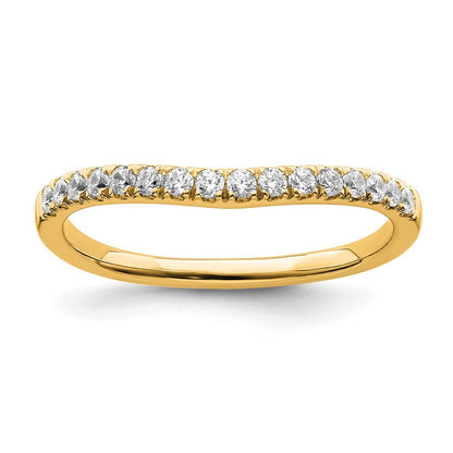 True Origin 14K Gelbgold 0,5K Labor gezüchtete Diamant VS+ F+ Set aus zwei kompletten Eheringen