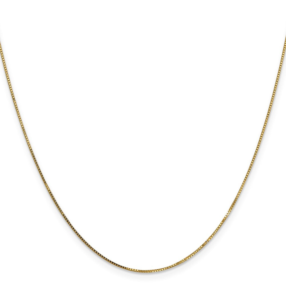 14K.8mm Venezianer mit Federring Verschluss Halskette