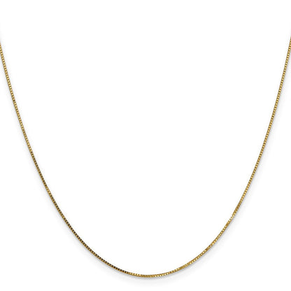 14K.8mm Venezianer mit Federring Verschluss Halskette