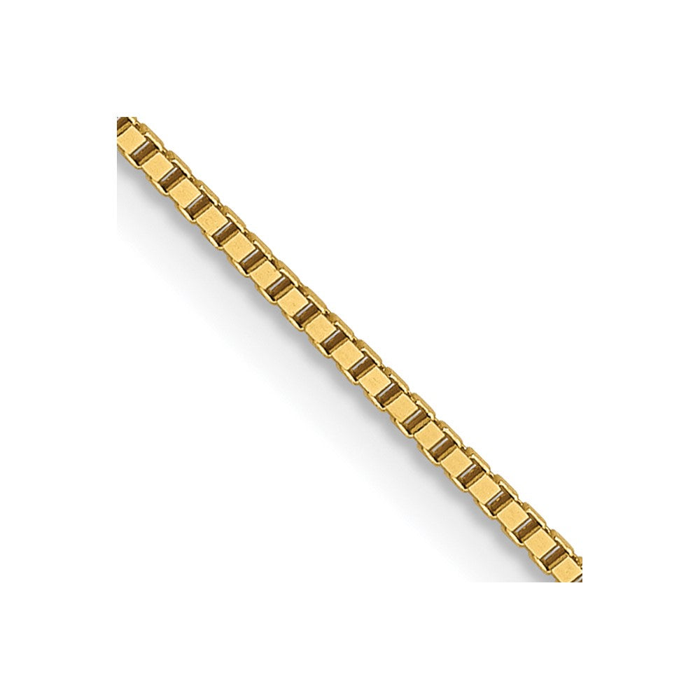 14K.8mm Venezianer mit Federring Verschluss Halskette