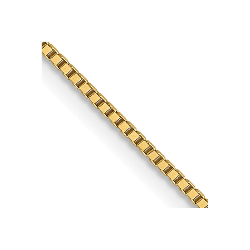 14K.8mm Venezianer mit Federring Verschluss Halskette