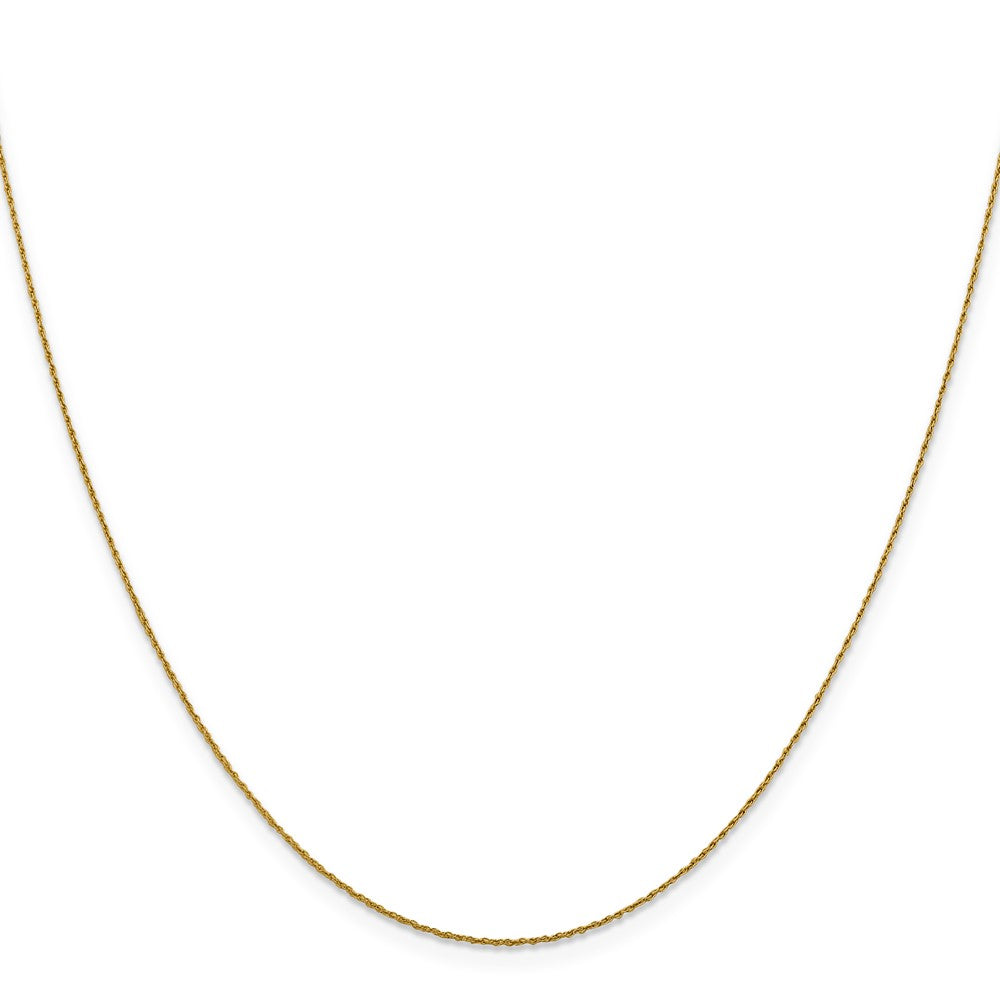14K.8mm Loose Kordel Halskette