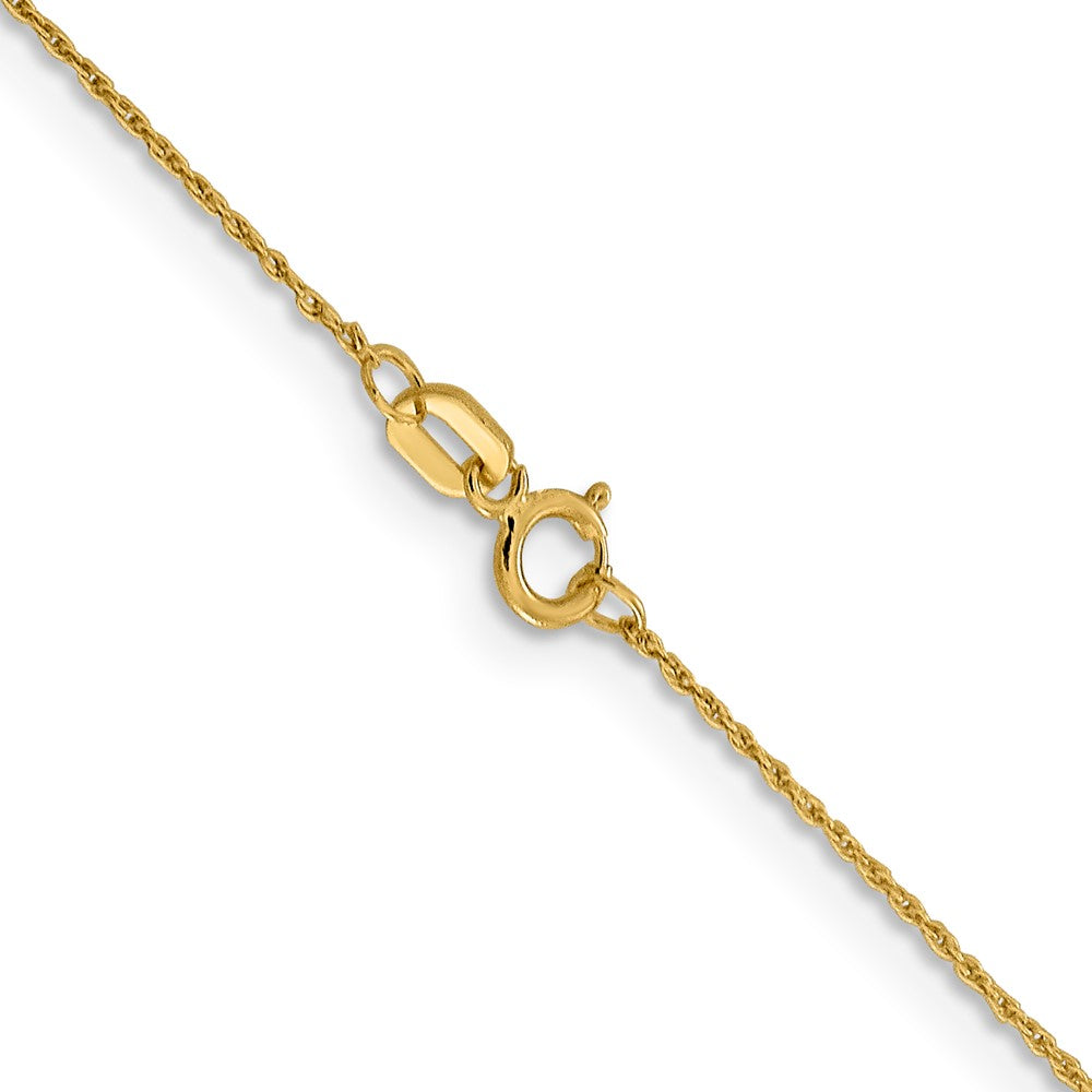 14K.8mm Loose Kordel Halskette