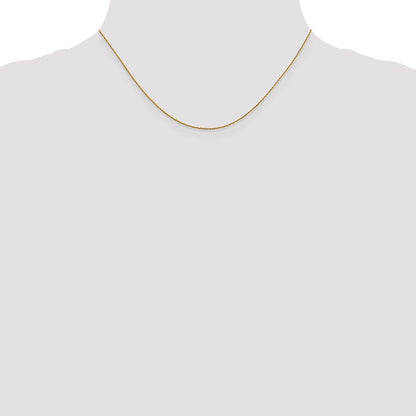 14K.8mm Loose Kordel Halskette