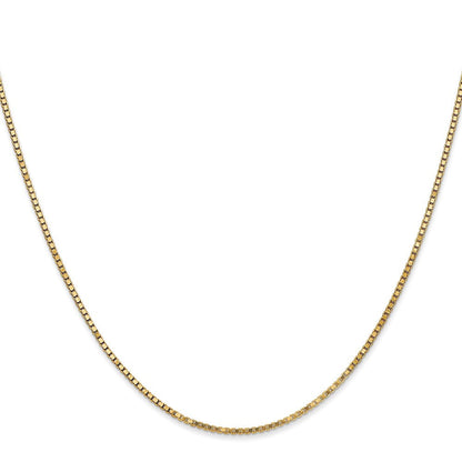 14K 1.3mm Venezianer Halskette