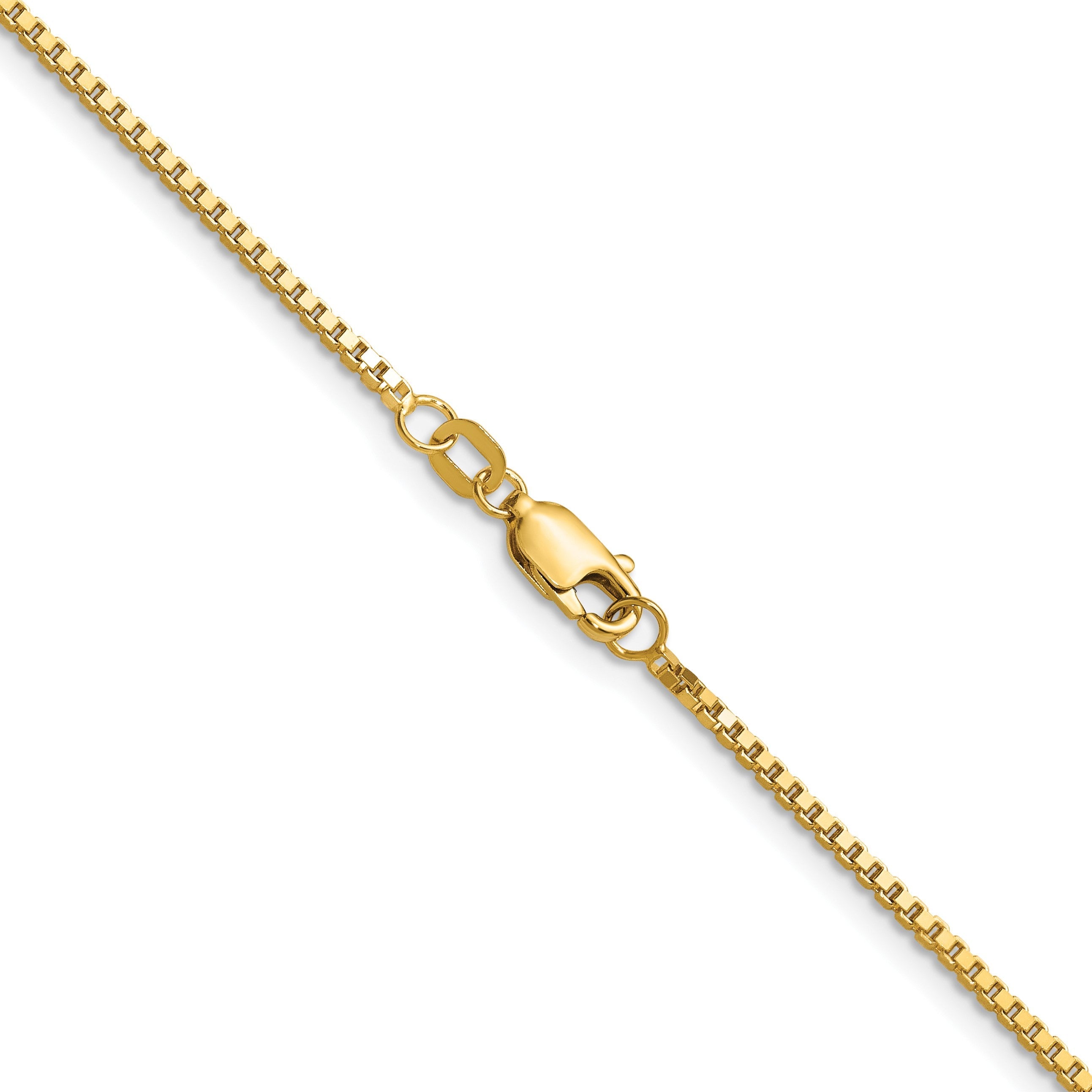 14K 1.3mm Venezianer Halskette