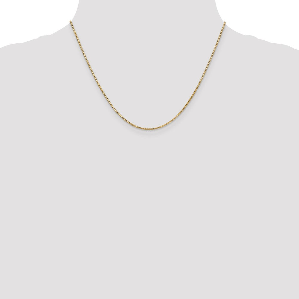 14K 1.3mm Venezianer Halskette