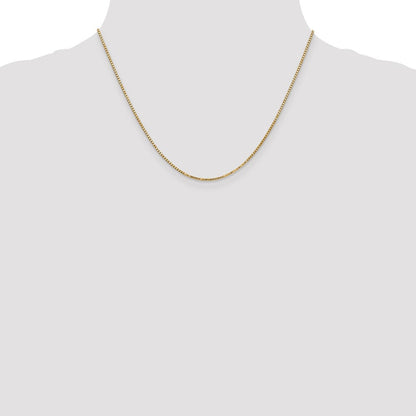 14K 1.3mm Venezianer Halskette