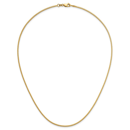 14K 1.3mm Venezianer Halskette