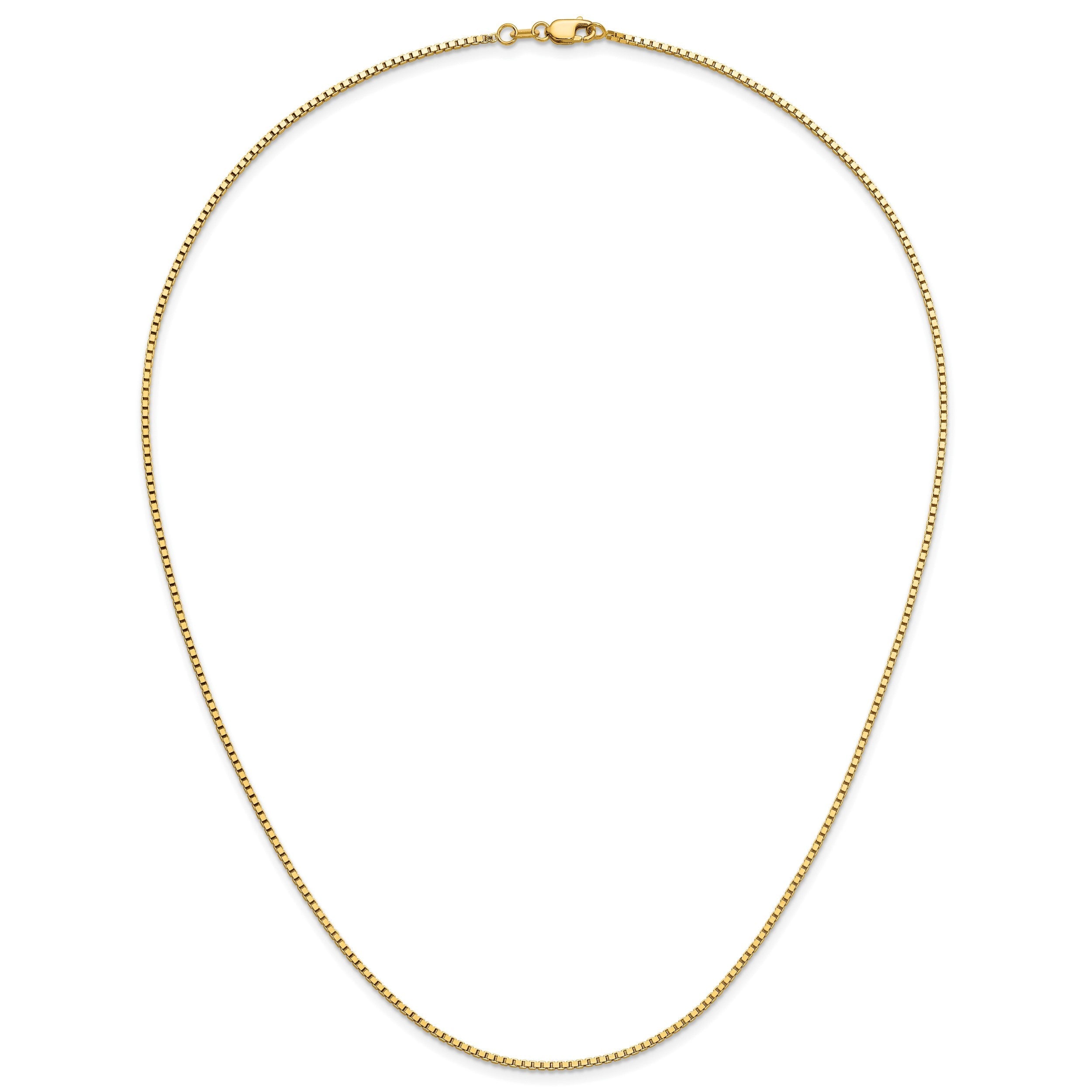 14K 1.2mm Venezianer Halskette