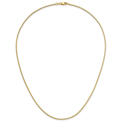 14K 1.2mm Venezianer Halskette