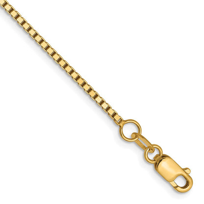 14K 1.2mm Venezianer Halskette