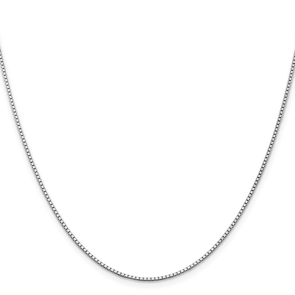 14K Weißgold 1.3mm Venezianer Halskette