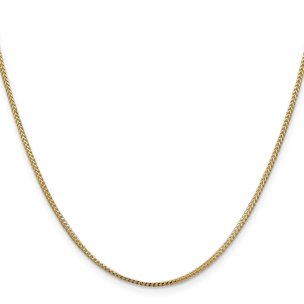 14K 1.1mm Franco Halskette