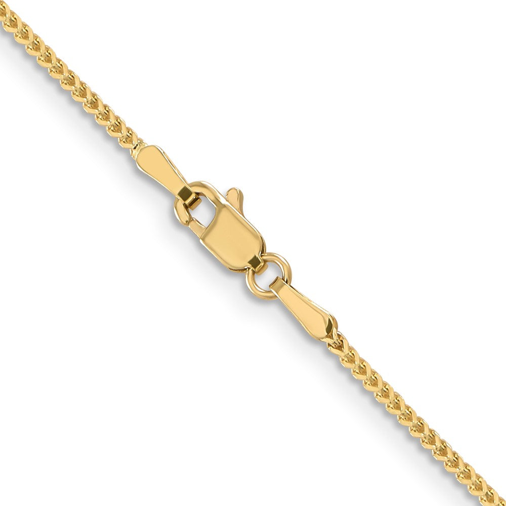 14K 1.1mm Franco Halskette