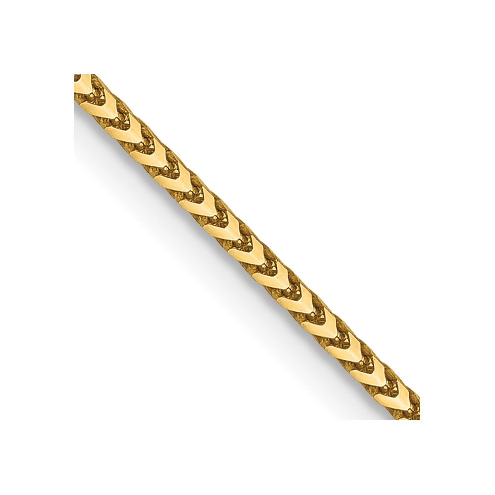 14K 1.1mm Franco Halskette