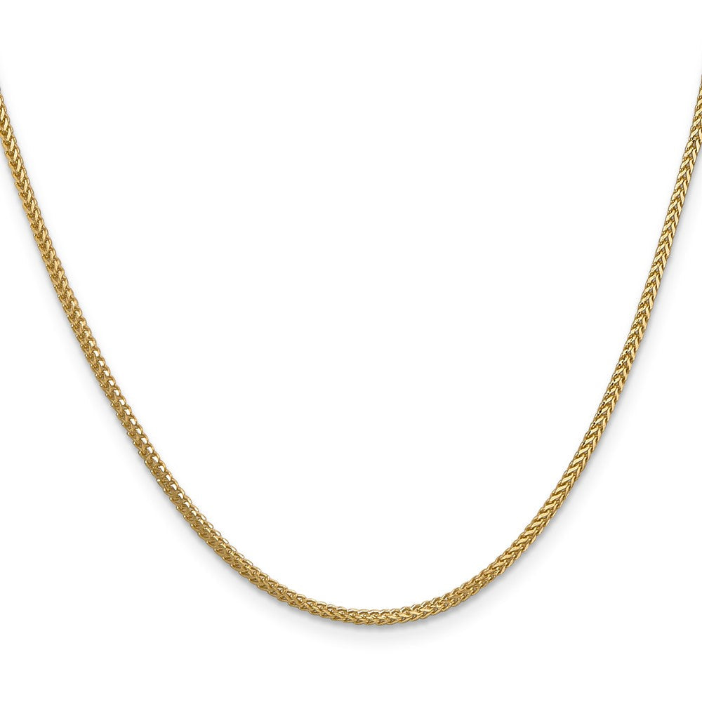 14K 1.25mm Franco Halskette