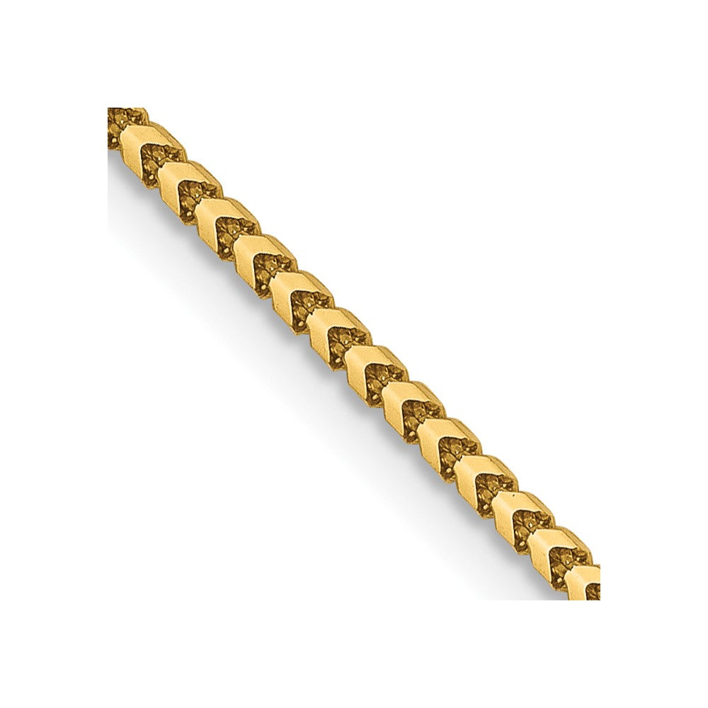 14K 1.25mm Franco Halskette