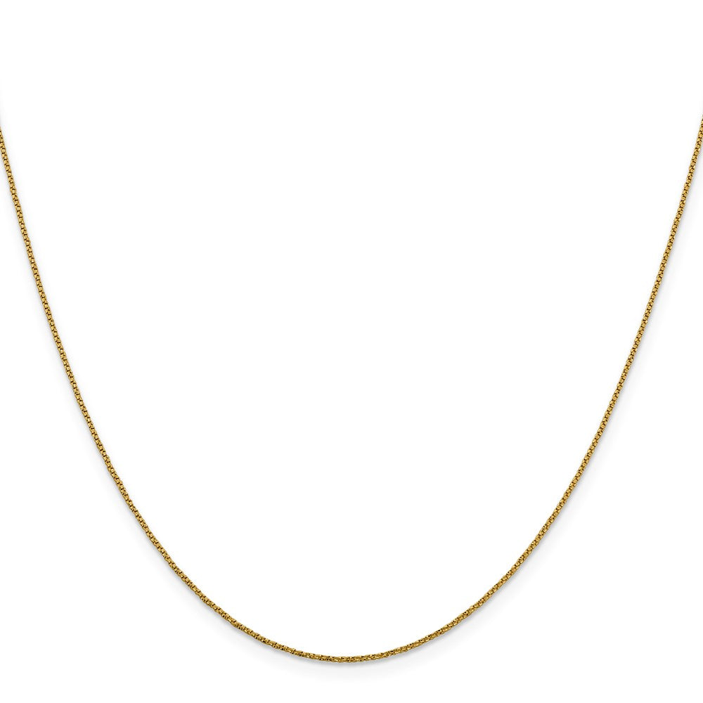 14K.9mm Diamantiert Gedreht Venezianer Halskette