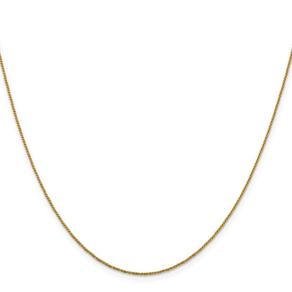 14K.9mm Diamantiert Gedreht Venezianer Halskette