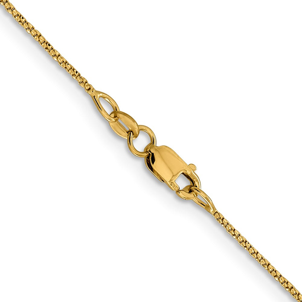14K.9mm Diamantiert Gedreht Venezianer Halskette