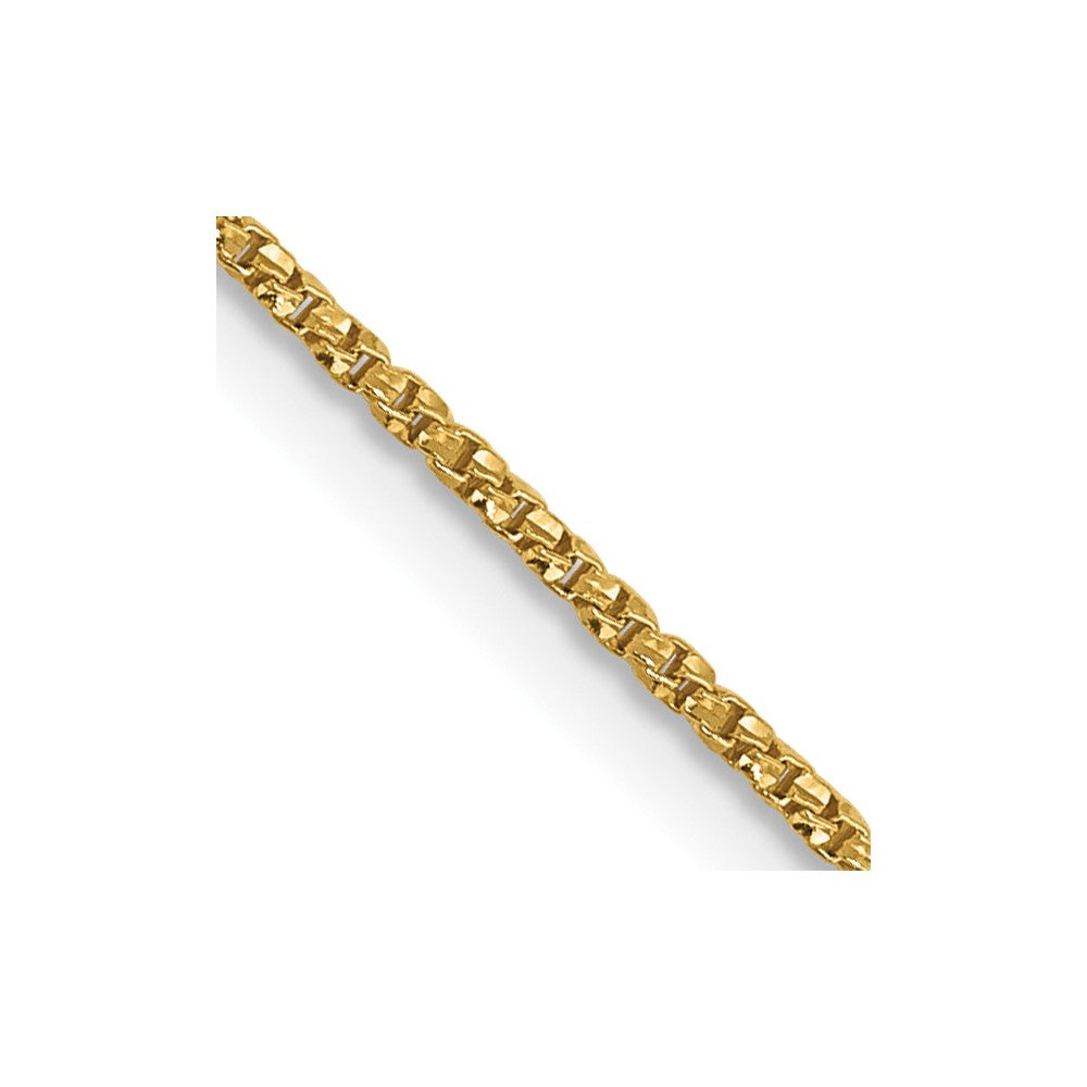 14K.9mm Diamantiert Gedreht Venezianer Halskette