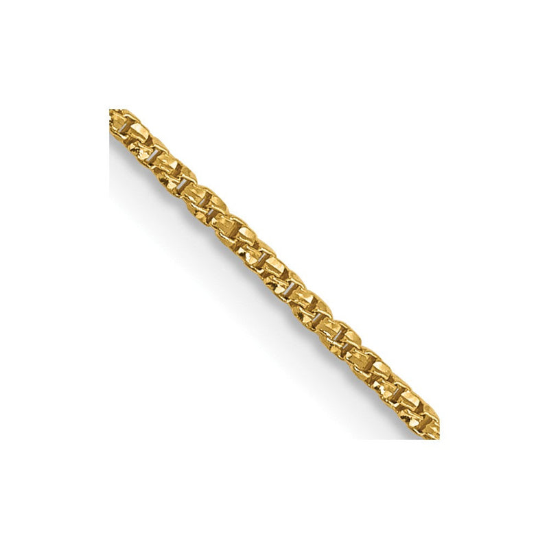 14K.9mm Diamantiert Gedreht Venezianer Halskette