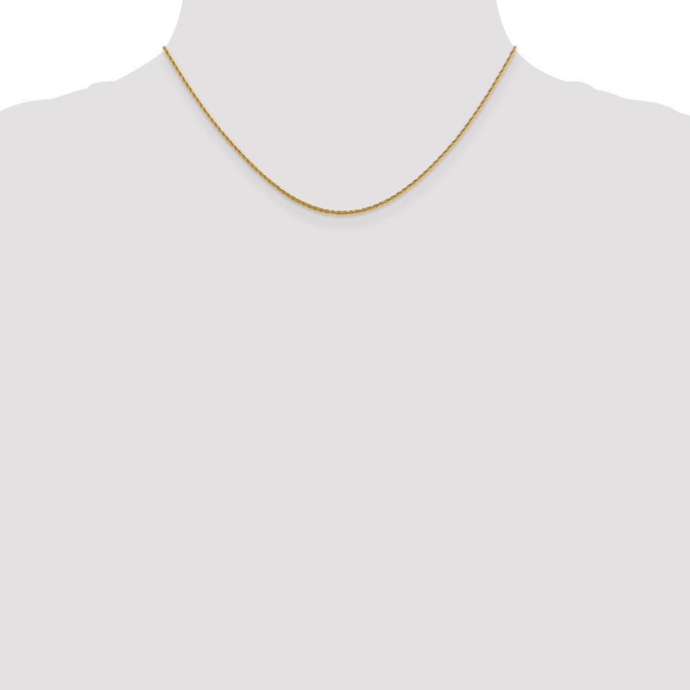 14K 1.3mm Loose Kordel Halskette