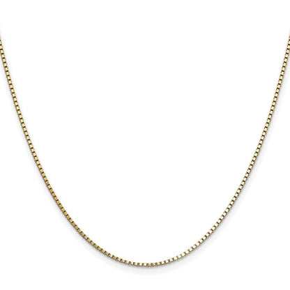 14K Gelbgold 1.10mm Venezianer Halskette