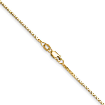 14K Gelbgold 1.10mm Venezianer Halskette