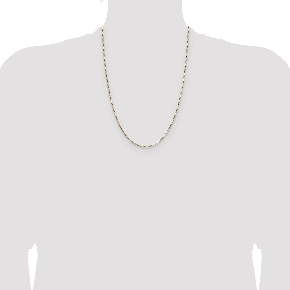 14K Gelbgold 1.10mm Venezianer Halskette