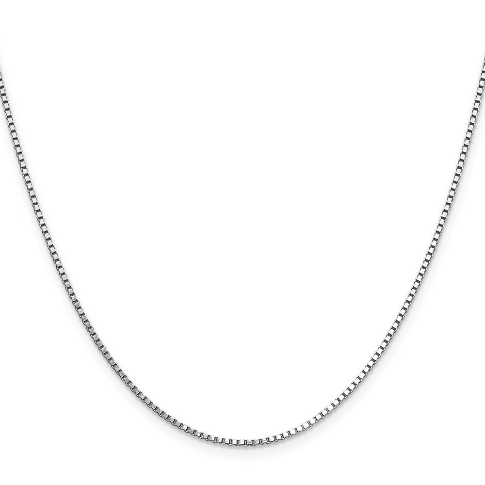 14K Weißgold 1.10mm Venezianer Halskette