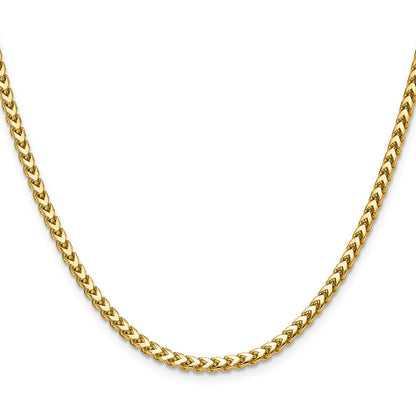 14K Gelbgold 3.05mm Franco Halskette