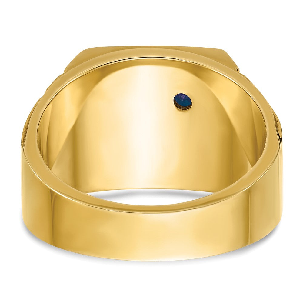 14K Weißgold Halskette mit Anhänger „MOM Herzen“ mit Diamanten und Rubinen