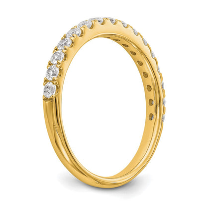 True Origin 14K Gelbgold 1/2 Karat Im Labor Gezüchtet Diamant Vs+ F+ Komplett Ehering Ring