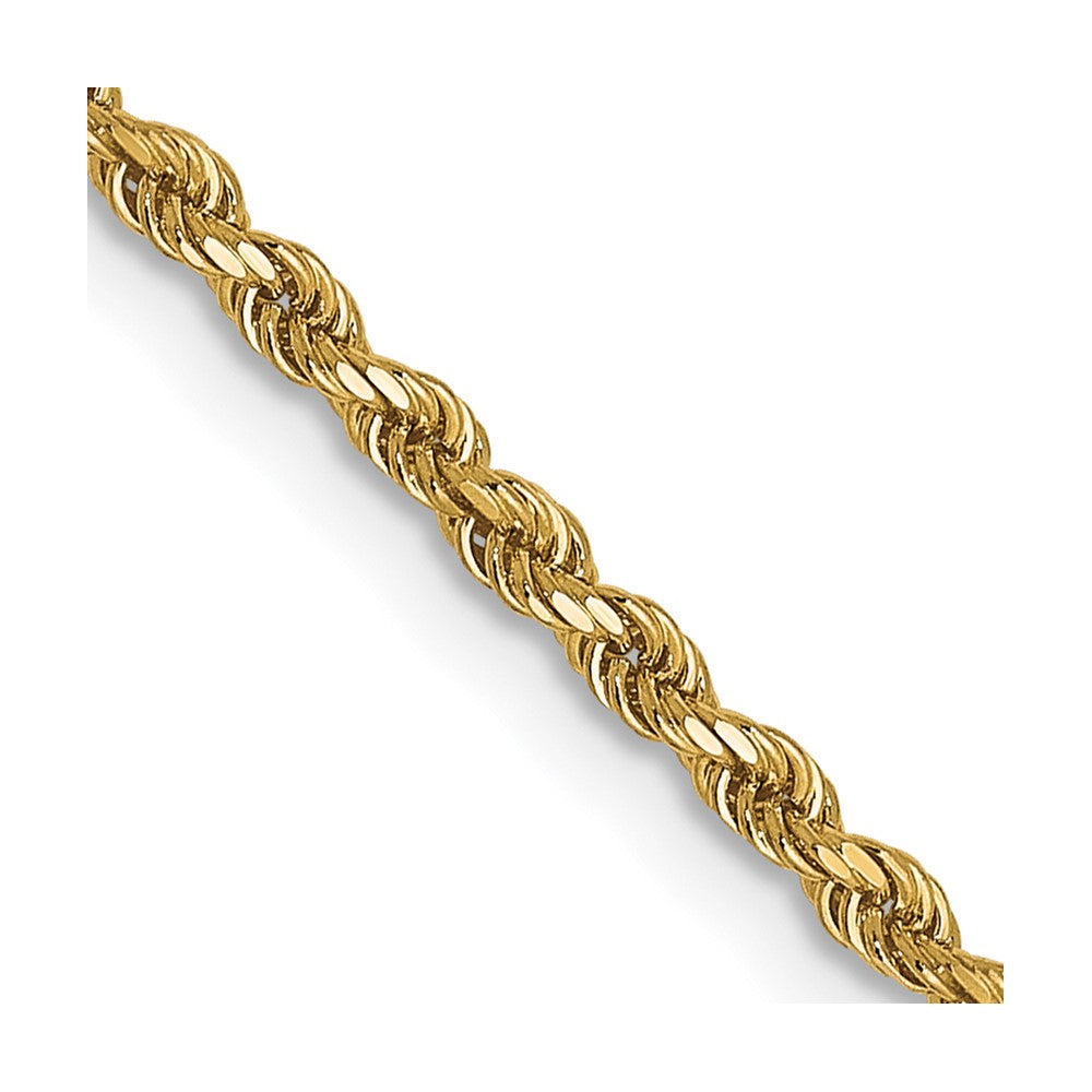 10K 1.75mm Diamantiert Kordel Halskette