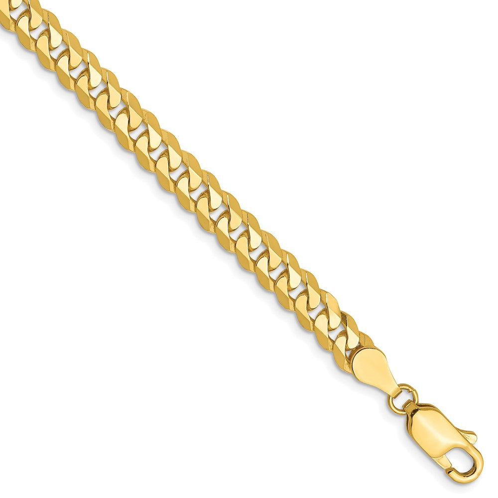10K 4.6mm Flach Abgeschrägt Panzer Gliederarmband