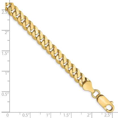 10K 6.1mm Flach Abgeschrägt Panzer Gliederarmband