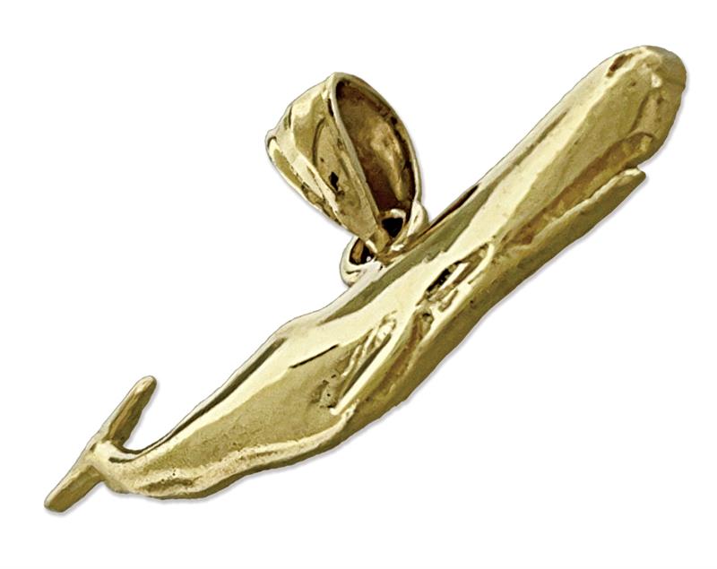 14K Gold Sperm Wal