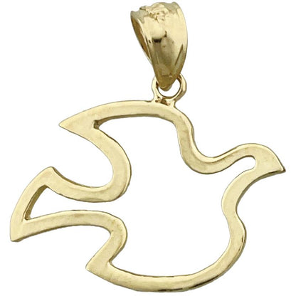 Charm Heiliger Geist Taube aus 14K Gold