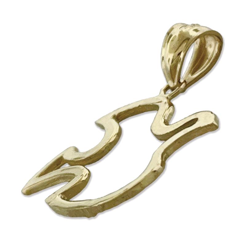 Charm Heiliger Geist Taube aus 14K Gold