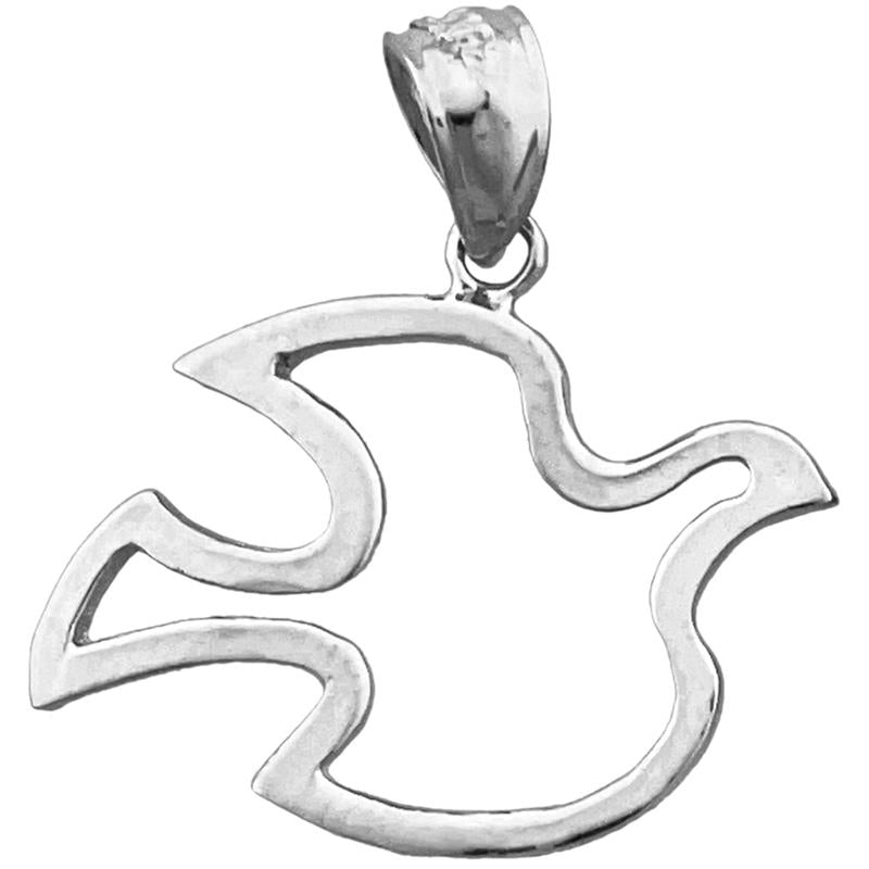 Charm Heiliger Geist Taube aus 14K Gold