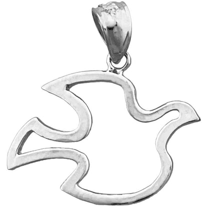 Charm Heiliger Geist Taube aus 14K Gold