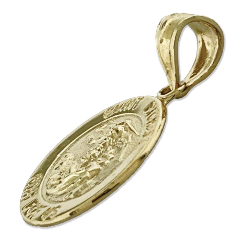 14K Gold Saint-Michael-Charm