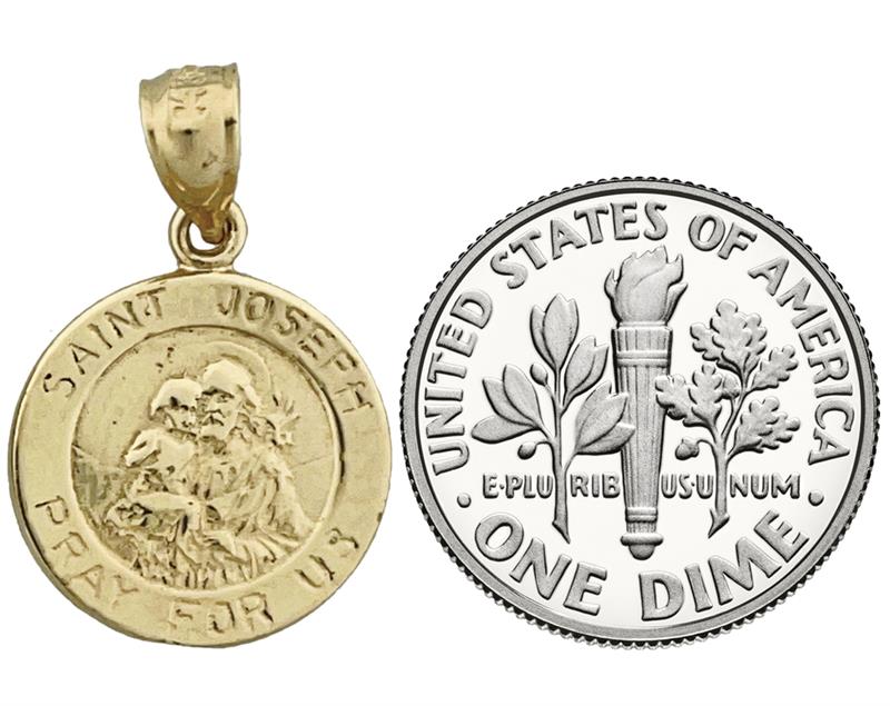 585 Gold Sankt-Josef-Charm