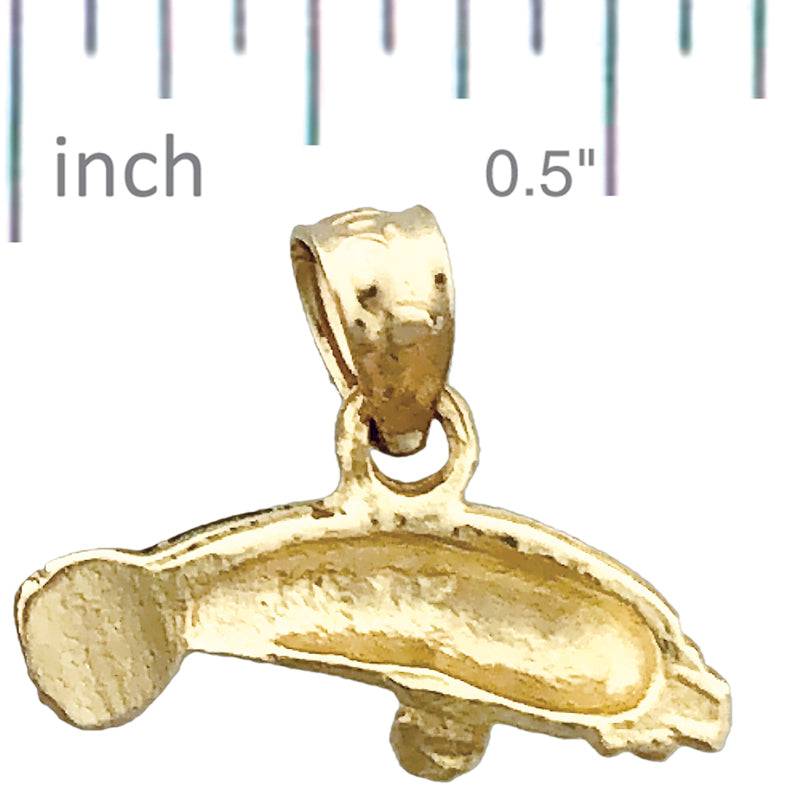 14K Gold Mini Charm Seekuh